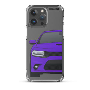 Purple 15-21 Charger - iPhone Case