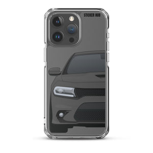 Gray 15-21 Charger - iPhone Case