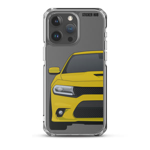 Yellow 15-21 Charger - iPhone Case