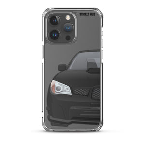 Black 06-07 Subaru WRX STI - iPhone Case