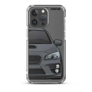 Gray 15-17 Subaru WRX STI - iPhone Case