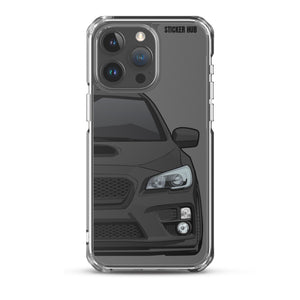 Black 15-17 Subaru WRX STI - iPhone Case