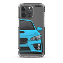 Load image into Gallery viewer, Hyper Blue 15-17 Subaru WRX STI - iPhone Case