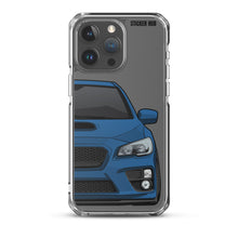 Load image into Gallery viewer, Galaxy Blue 15-17 Subaru WRX STI - iPhone Case