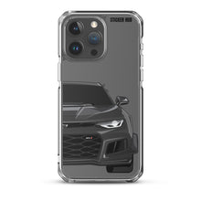 Load image into Gallery viewer, Black 6th Gen Camaro ZL1 1LE - iPhone Case