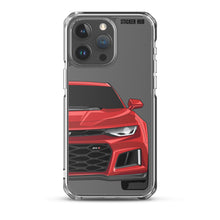 Load image into Gallery viewer, Red Hot 6th Gen Camaro ZL1 - iPhone Case