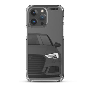 Daytona Gray B9 Audi S3 - iPhone Case