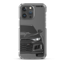 Load image into Gallery viewer, Black 6th Gen Camaro ZL1 - iPhone Case