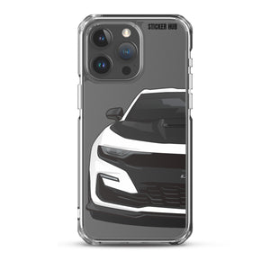 White 19-20 Camaro - 1LE iPhone Case