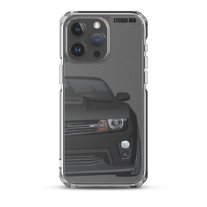 Black 5th Gen Camaro ZL1 - iPhone Case