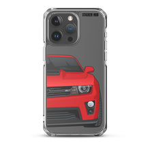 Load image into Gallery viewer, Victory Red 5th Gen Camaro ZL1 - iPhone Case