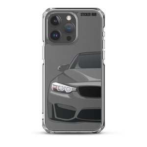 Gray BMW F80 - iPhone Case