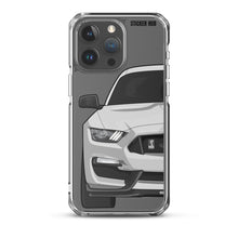 Load image into Gallery viewer, Silver Mustang GT350 - iPhone Case