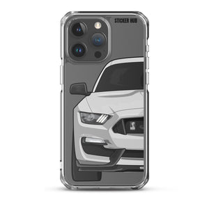 Avalanche Gray Mustang GT350 - iPhone Case