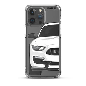 White Mustang GT350 - iPhone Case