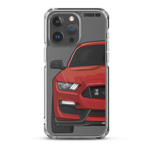 Load image into Gallery viewer, Race Red Mustang GT350 - iPhone Case