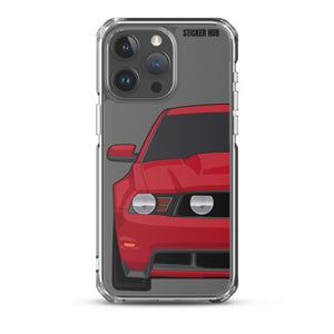 Race Red 11-12 Mustang 5.0 - iPhone Case