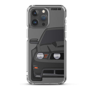 Black 11-12 Mustang 5.0 - iPhone Case