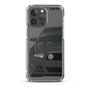 Black 13-14 Mustang 5.0 - iPhone Case