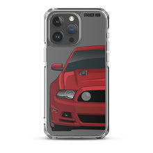 Load image into Gallery viewer, Ruby Red 13-14 Mustang 5.0 - iPhone Case