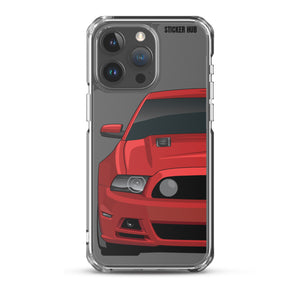 Race Red 13-14 Mustang 5.0 - iPhone Case