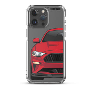 Race Red 18-21 Mustang 5.0 - iPhone Case