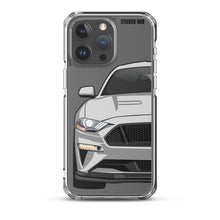 Load image into Gallery viewer, Silver 18-21 Mustang 5.0 - iPhone Case