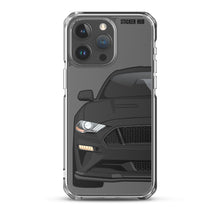 Load image into Gallery viewer, Black 18-21 Mustang 5.0 - iPhone Case