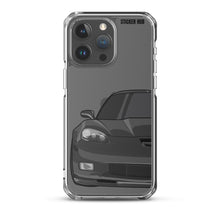 Load image into Gallery viewer, Black C6 Corvette Z06 - iPhone Case