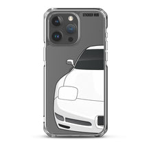 Load image into Gallery viewer, White C5 Corvette Z06 - iPhone Case