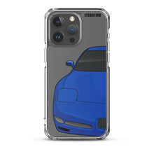 Load image into Gallery viewer, Electron Blue C5 Corvette Z06iPhone Case