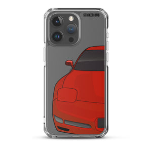 Torch Red C5 Corvette Z06 - iPhone Case