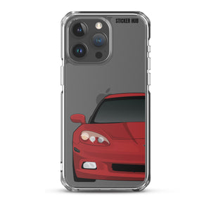 Monterey Red C6 Corvette - iPhone Case