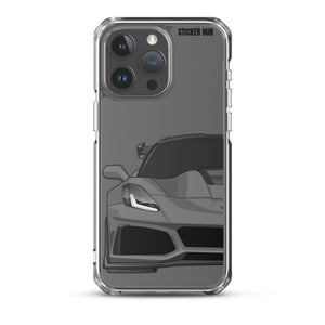 Gray C7 Corvette Zr1 - iPhone Case