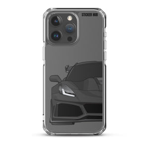 Black C7 Corvette Zr1 - iPhone Case