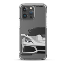 Load image into Gallery viewer, Silver C7 Corvette Zr1 - iPhone Case