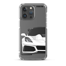 Load image into Gallery viewer, White C7 Corvette Zr1 - iPhone Case