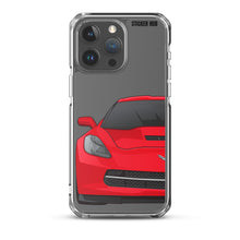 Load image into Gallery viewer, Torch Red C7 Corvette Stingray - iPhone Case