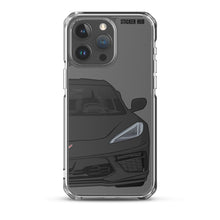 Load image into Gallery viewer, Black C8 Corvette - iPhone Case