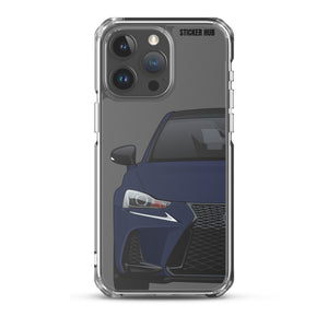 Nightfall Blue Lexus IS300 - iPhone Case