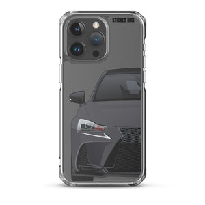 Gray Lexus IS300 - iPhone Case