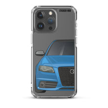 Load image into Gallery viewer, Sprint Blue B8 Audi S4 - iPhone Case