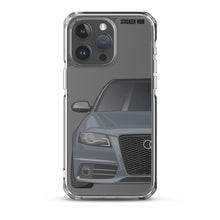 Load image into Gallery viewer, Meteor Gray B8 Audi S4 - iPhone Case