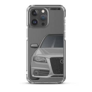 Quartz Gray B8 Audi S4 - iPhone Case