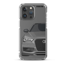 Load image into Gallery viewer, Monsoon Gray B8.5 Audi S4 - iPhone Case