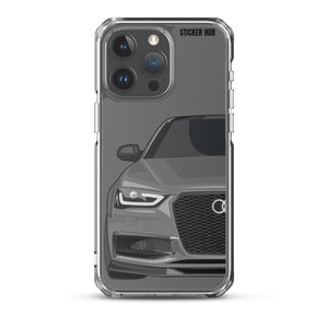 Monsoon Gray B8.5 Audi S4 - iPhone Case