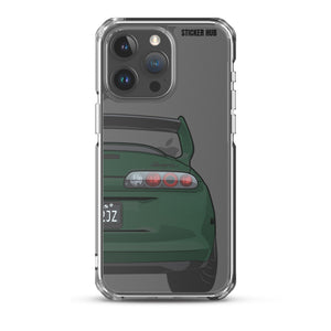 Green Toyota Supra - iPhone Case