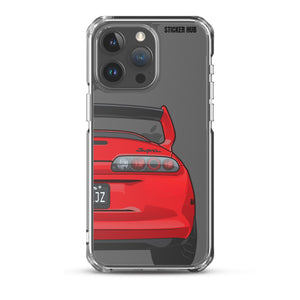 Red Toyota Supra - iPhone Case