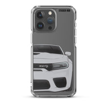 Load image into Gallery viewer, Silver Charger Hellcat (Widebody) - iPhone Case