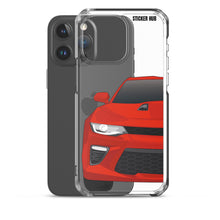 Load image into Gallery viewer, Red 6th Gen Camaro SS - iPhone Case